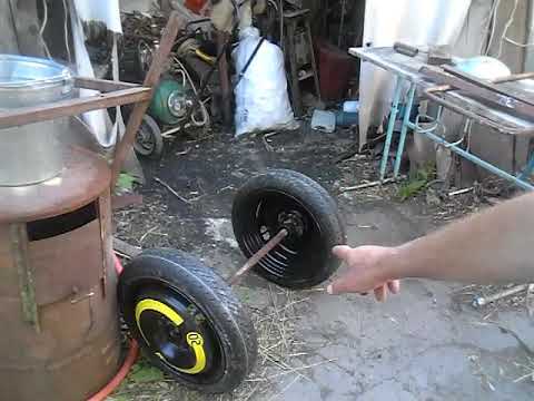 Видео: тележка самосвал колёса таблетки