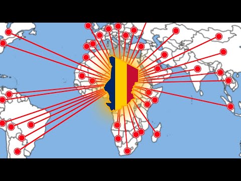 Видео: Я заработал 9 КВИНТИЛЛИОНОВ долларов, заставив весь мир пролететь через ЧАД! | Fly Corp