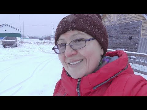 Видео: Живём в деревне \ Начало зимы!