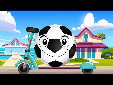 Видео: Футбик Веселый Мячик - Летние Приключения - Сборник мультиков для детей