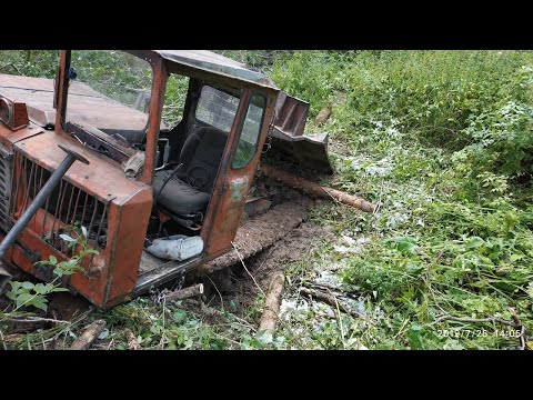 Видео: Опять разулись на ТДТ 55 ,второй раз.