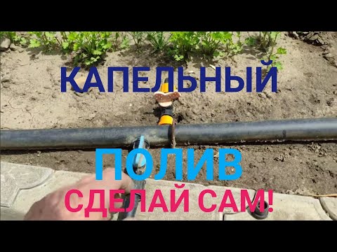 Видео: Капельный полив в частном доме или даче! Сделай сам!