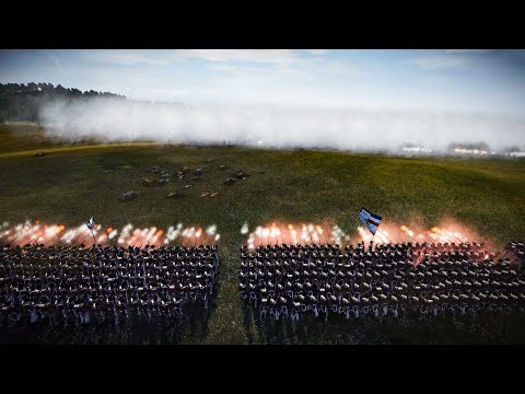 Видео: Османы против французов | эпическая кинематографическая битва Наполеона Total War на 15 000 юнитов