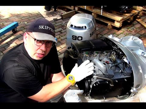 Видео: ОБЗОР HONDA BF90А 2005 ГОДА