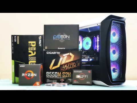 Видео: АСМР-сборка ПК в Aero One mini Frost (Ryzen 5 3600, B550M S2H, Wraith Prism, GTX1660 Super)