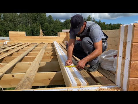 Видео: Мы построили потрясающий деревянный дом. От начала до конца