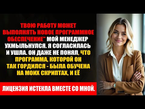 Видео: Он уволил меня ради ИИ. Но не знал, что сам подписал приговор компании.