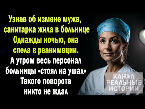 Видео: Узнав об измене мужа, санитарка жила в больнице. А едва она в реанимации запела ночью