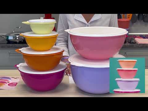 Видео: Чаши Милиан Tupperware МОЙ ОБЗОР
