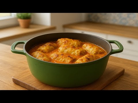 Видео: Голубцы с картошкой и курицей в савойской капусте 🌿 Просто, вкусно и с душой!