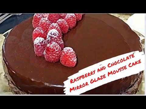 Видео: Шоколадный муссовый торт с зеркальной глазурью и малиновым желе. Мастер-класс шеф- кондитера