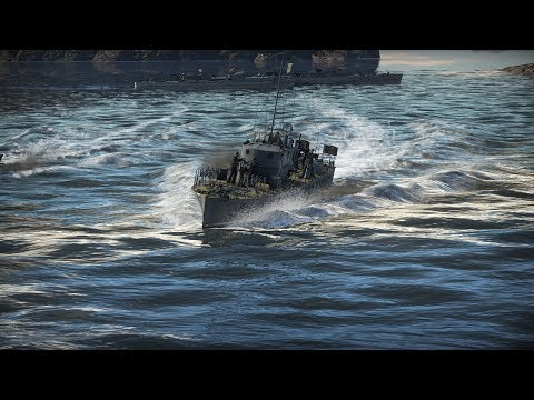 Видео: War Thunder — Флот [СССР]: обзор малого морского охотника МО-4