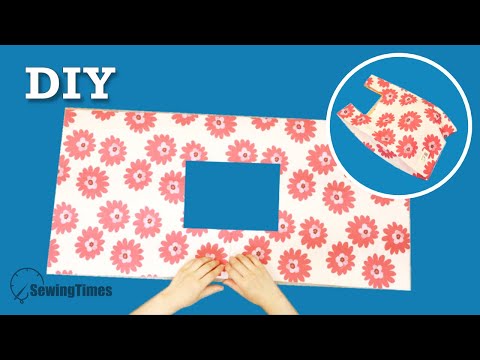 Видео: Удивительно простой способ сшить сумку для покупок!