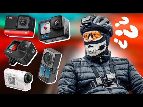 Видео: СРАВНЕНИЕ: GOPRO 10 / DJI ACTION 2 / INSTA360 ONE R / SONY X3000 - примеры видео, стабилизация, ночь