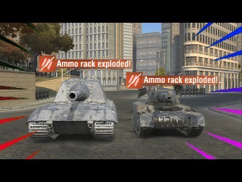 Видео: Сборка боеукладок с разными танками (часть 28) - WOT B