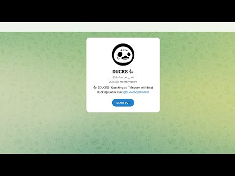 Видео: DUCKS 🦆 отзывы: стоит ли играть в DUCKS bot? Полный обзор и впечатления пользователей