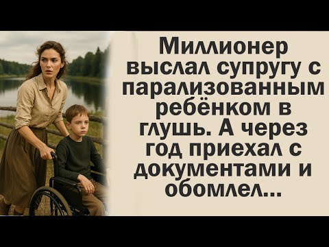 Видео: Миллионер выслал супругу с парализованным ребёнком в глушь. А через год приехал с документами...