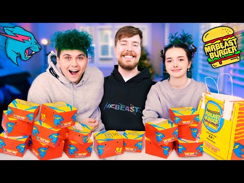 Видео: Пробую БУРГЕРЫ  Мистера Биста 🍔 MrBeast Burger