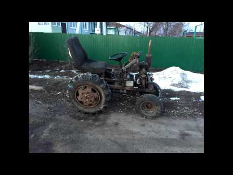 Видео: Минитрактор ТТ с двигателем ИЖ планета (фото отчет)