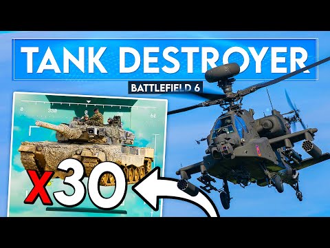 Видео: Я уничтожил более 30 единиц техники... Врагу это НЕ понравилось! - Battlefield 6