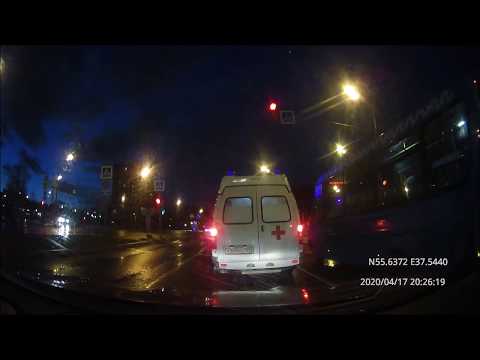 Видео: Driving in Moscow city: поселок ЛМС - Текстильщики 17/04/2020 (timelapse 4x)