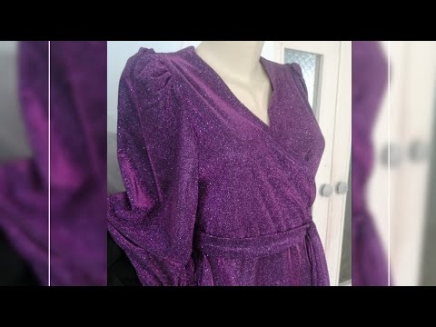 Видео: Бир бирига утган этаги кенг болган куйлак бичиб тикамиз.🥰 Шьём красивые платья запах  sew a smell