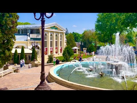 Видео: Ессентуки// Курортный Парк// Маленький Рим// Бюветы// Влог