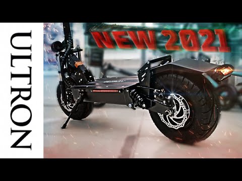 Видео: Электросамокат ULTRON T11 plus НОВИНКА 2021 Тест драйв сравнение Ultron T11 v5 Электросамокат 2021