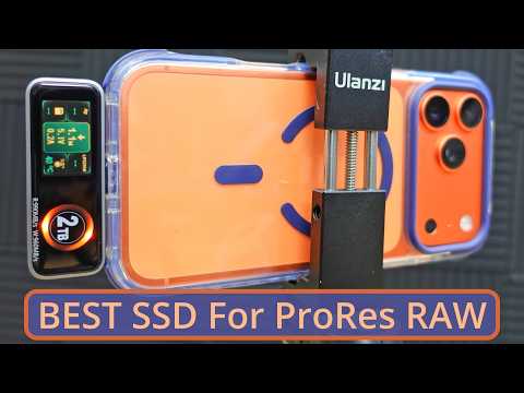 Видео: ЛУЧШИЙ внешний SSD для записи ProRes RAW HQ Open Gate на iPhone 17 Pro Max