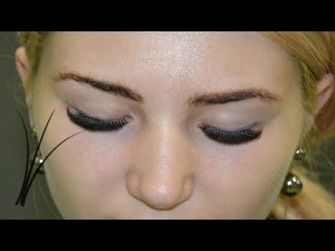 Видео: Объемное наращивание ресниц 5 7Д | ошибки при работе с верхним рядом | Спикер Ташута Таня