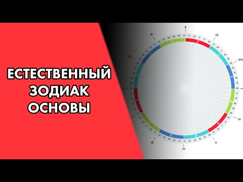 Видео: Естественный зодиак. Модель развития, система домов. #Астродизайн