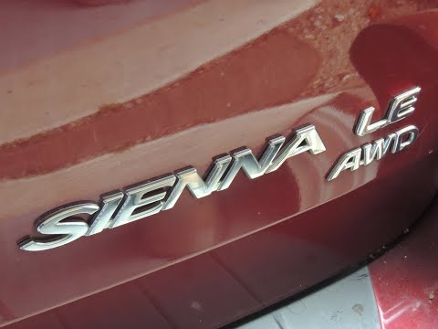 Видео: Снятие задней панели салона Toyota Sienna 03–09