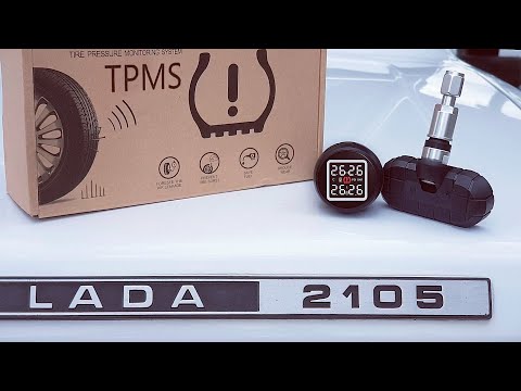 Видео: Датчики давления TPMS с АлиЭкспресс на ВАЗ 2105. ЛЕТО-ЗИМА. Обзор, установка и настройка.