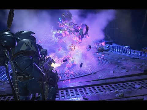 Видео: Warhammer 40,000 Space Marine 2 #10   миссии Усыпальница, Падение Атрея, Баллистический состав