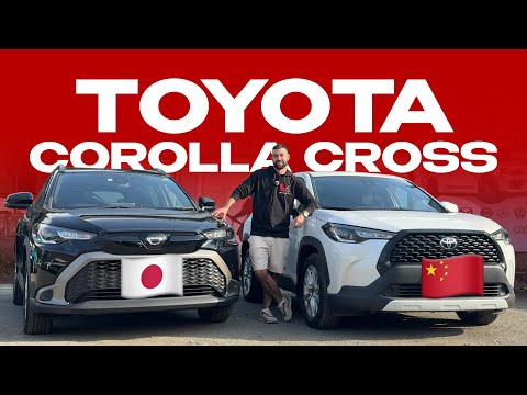 Видео: TOYOTA COROLLA CROSS из Японии и Китая