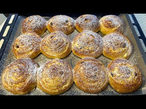 Видео: Мало кто знает ЭТОТ рецепт! Тесто БЕЗ яиц | БУЛОЧКА С Творогом | АЙЗАДА