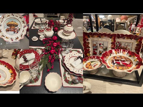 Видео: Villeroy & Boch🍵 Рождественские new Collektion🎄