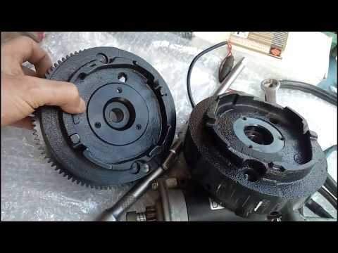 Видео: Установка электрического стартера с Yamaha 9.9 FMHS на мой Sea Pro OTH 9.9