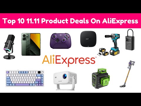 Видео: 10 лучших предложений на AliExpress к 11.11 — моя коллекция