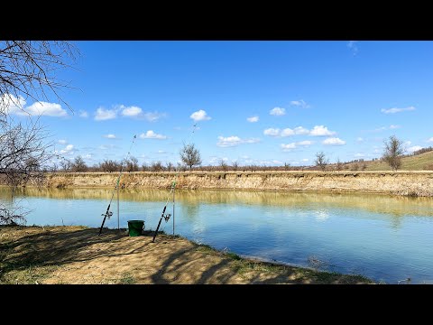 Видео: РЫБАЛКА В МАРТЕ НА РЕКЕ ЕГОРЛЫК! КЛЮЁТ РАЗНАЯ РЫБА!