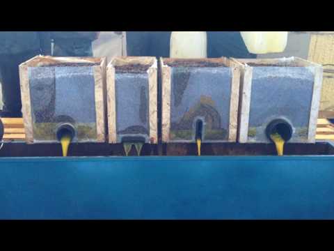 Видео: Испытание плоских и круглых дренажных труб 110 и 160 мм.