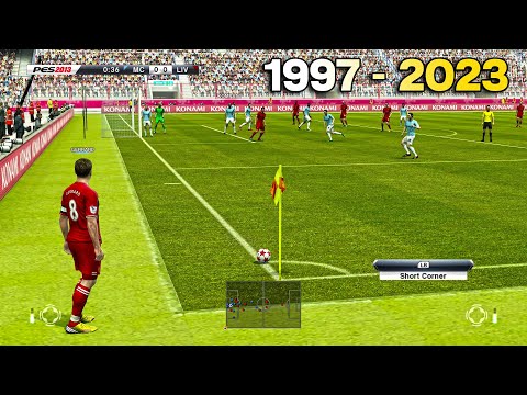 Видео: Угловые удары из PES с 1997 по 2023 год