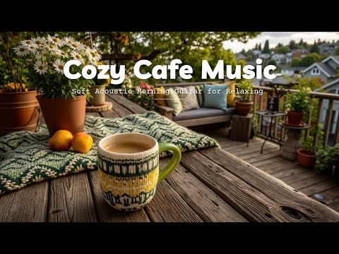 Видео: Уютная Музыка Кафе ~ Мягкая Акустическая Гитара для Релакса и Фокуса