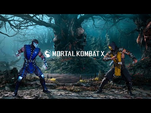 Видео: Mortal Kombat 1, но в стиле MKX | Скорпион против Саб-Зиро