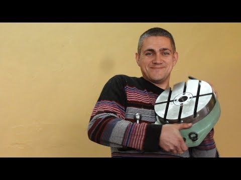 Видео: Почти идеальный поворотный стол 250мм - пополнение оснастки :)