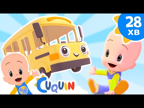 Видео: Клео та Кукiн 🚌 Колеса автобуса 🚌 Сборник детских песенок | Клео и Кукин