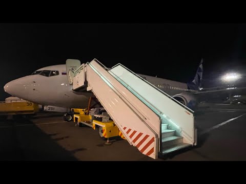 Видео: Boeing 737-800 | а/к Nordstar | Рейс Минеральные Воды - Москва Домодедово