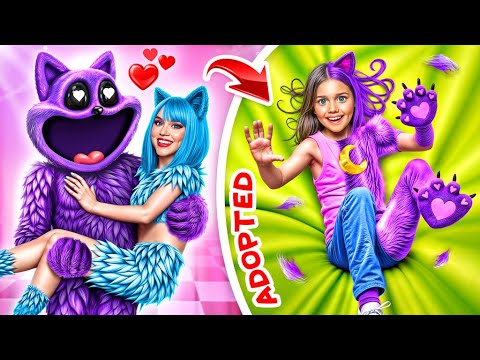 Видео: Мене удочерили Smiling Critters! Як стати Catnap! Poppy Playtime у реальному житті!