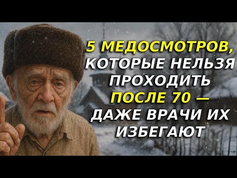 Видео: 5 медицинских обследований, которых стоит избегать после 70 — они могут причинить вред, а не польз