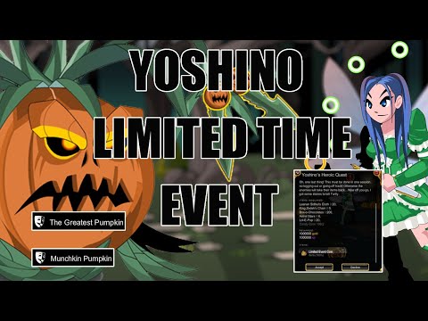 Видео: Событие AQW Yoshino — Величайший король тыкв (ОГРАНИЧЕННОЕ ПО ВРЕМЕНИ СОБЫТИЕ) | Новые доспехи Me...
